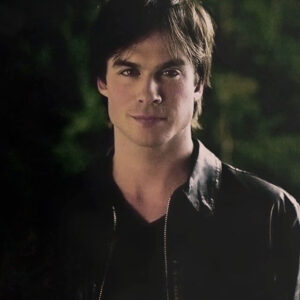 The Vampire Diaries Damon Salvatore Leather Jacket