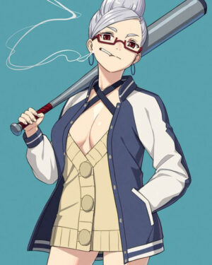 Dandadan Seiko Ayase Varsity Jacket