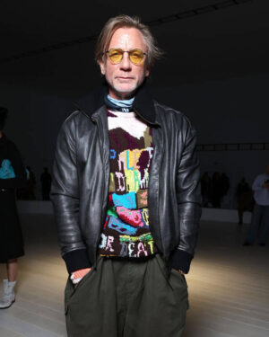 Daniel Craig Bomber Leather Jacket