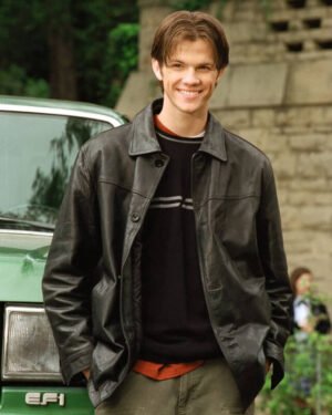 Gilmore Girls Dean Black Leather Jacket