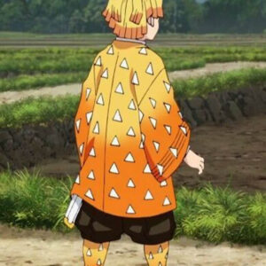 Demon Slayer Zenitsu Agatsuma Coat