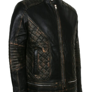 Skull Leather Jacket New Look Biker Jacket Mens