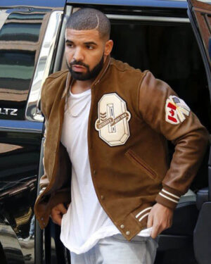Drake Brown Varsity Jacket