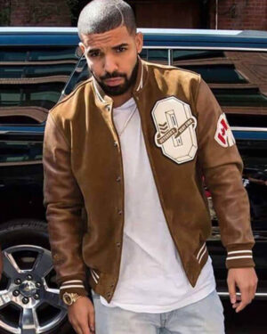 Drake Brown Varsity Jacket