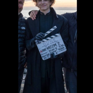 Dune Timothée Chalamet Black Coat