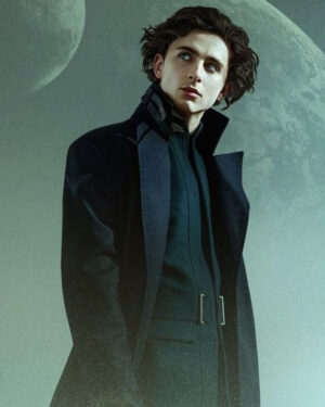 Dune Timothée Chalamet Black Coat