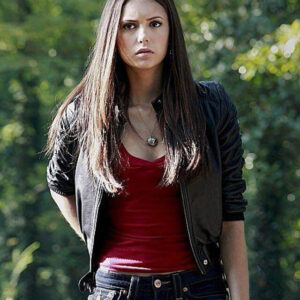Elena Gilbert The Vampire Diaries Leather Jacket