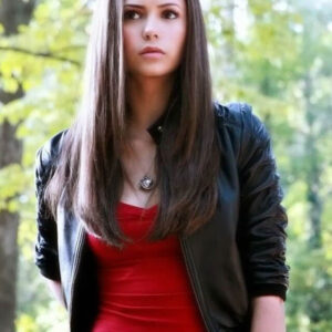 Elena Gilbert The Vampire Diaries Leather Jacket