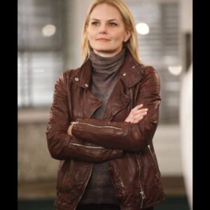Once Upon a Time Emma Swan Leather Jacket