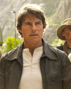 Mission Impossible – The Final Reckoning Tom Cruise Leather Jacket