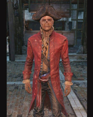 Fallout 4 John Hancock Red Leather Coat