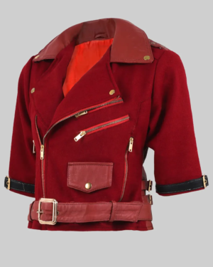 Alternative view of Final Fantasy 7 Aerith Gainsborough Cosplay Jacket