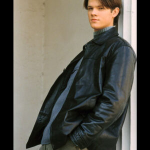 Gilmore Girls Dean Black Leather Jacket