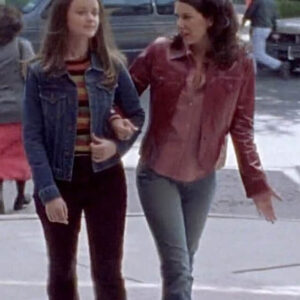 Gilmore Girls Lorelai Red Leather Jacket