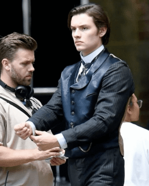 House of Guinness Louis Partridge Leather Vest