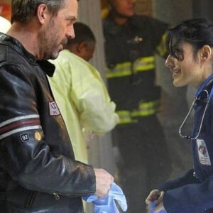 House M.D Black Leather Jacket