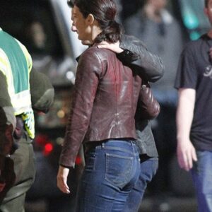 Jack Reacher: Never Go Back Major Susan Turner Leather Jacket