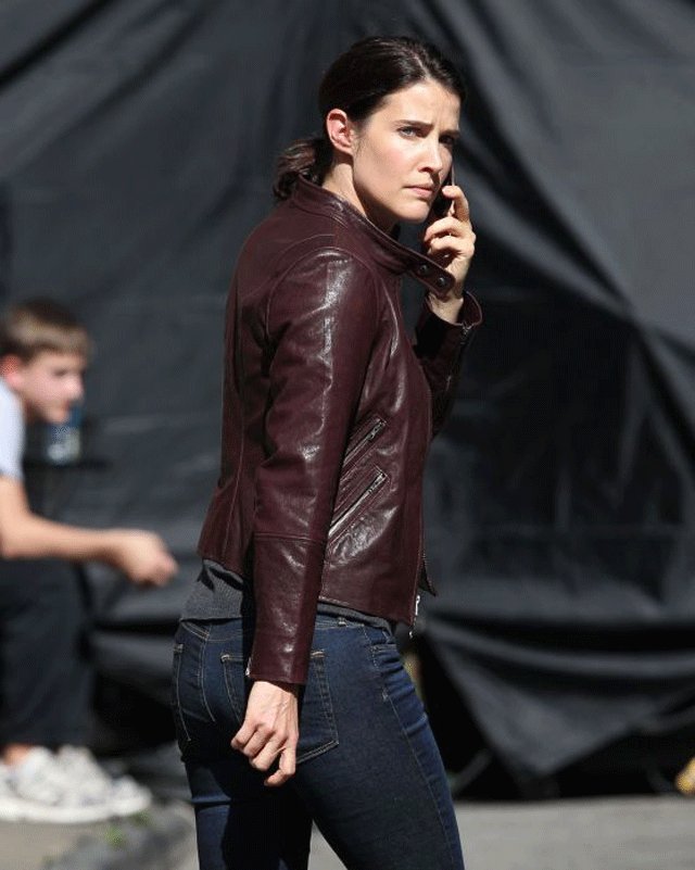 Jack Reacher: Never Go Back Major Susan Turner Leather Jacket