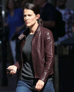 Jack Reacher: Never Go Back Major Susan Turner Leather Jacket