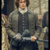 Outlander Jamie Fraser Distressed Leather Coat
