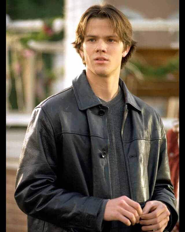 Gilmore Girls Dean Black Leather Jacket