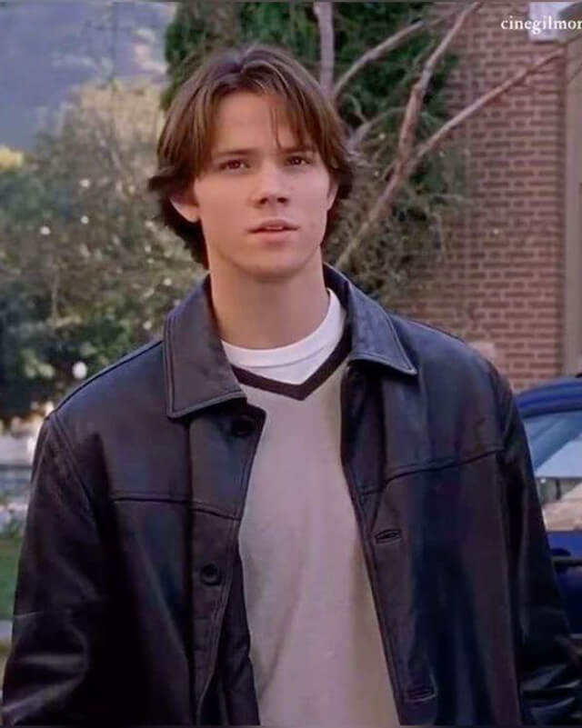 Gilmore Girls Dean Black Leather Jacket