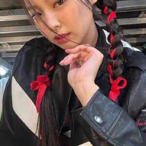 Blackpink Born Pink Jennie Black Leather Jacket