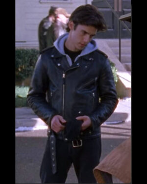 Gilmore Girls Jess Biker Leather Jacket