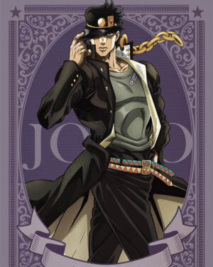 JoJo's Bizarre Adventure Jotaro Kujo Black Coat