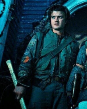 Steve Harrington Stranger Things S04 Leather Jacket