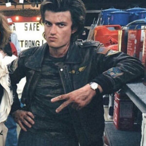 Steve Harrington Stranger Things S04 Leather Jacket