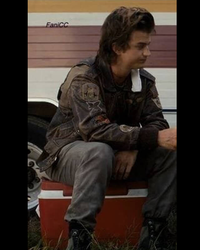 Steve Harrington Stranger Things S04 Leather Jacket