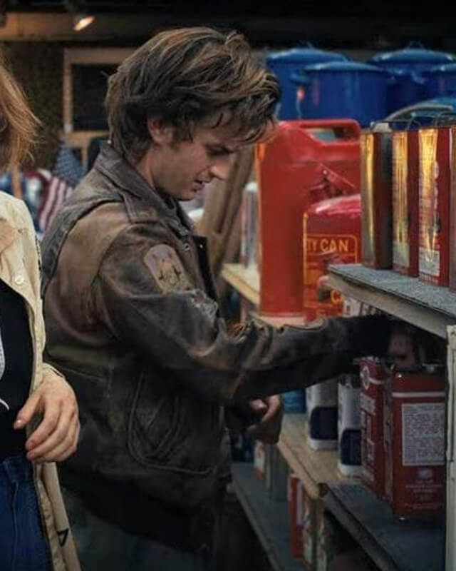 Steve Harrington Stranger Things S04 Leather Jacket
