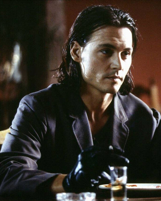 Johnny Depp Black Coat