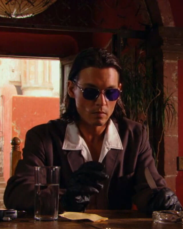 Johnny Depp Black Coat