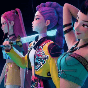 KPop Demon Hunters Rumi Yellow Leather Jacket