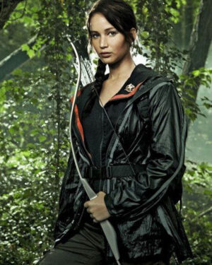 Katniss Everdeen The Hunger Games Black Jacket