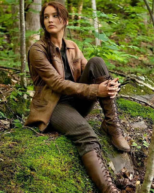 The Hunger Games Katniss Everdeen Leather Jacket