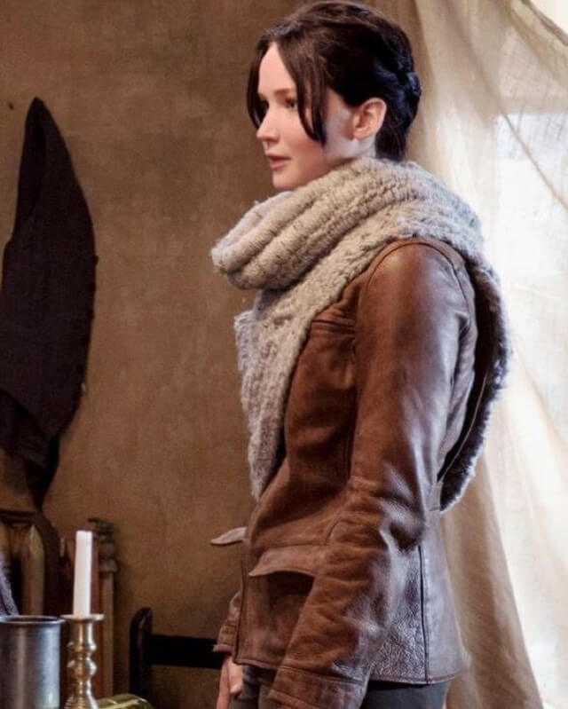 The Hunger Games Katniss Everdeen Leather Jacket