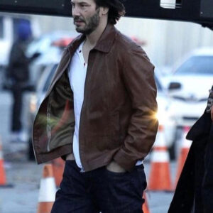 John Wick Brown Leather Jacket