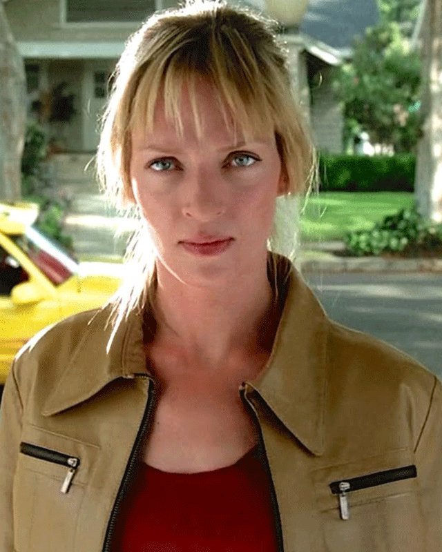 Kill Bill: Vol. 1 Uma Thurman Brown Leather Jacket