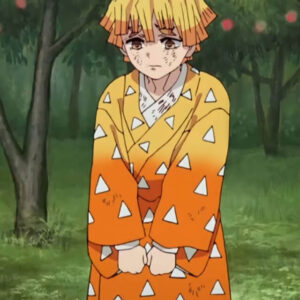 Demon Slayer Zenitsu Agatsuma Coat