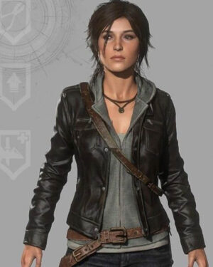 Lara Croft Rise of the Tomb Raider Leather Jacket