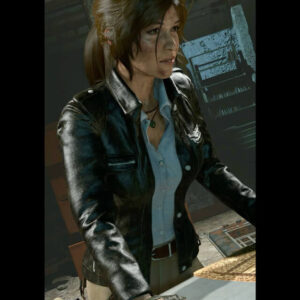 Lara Croft Rise of the Tomb Raider Leather Jacket