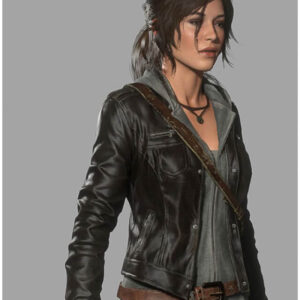 Lara Croft Rise of the Tomb Raider Leather Jacket