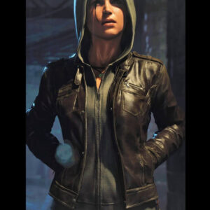 Lara Croft Rise of the Tomb Raider Leather Jacket