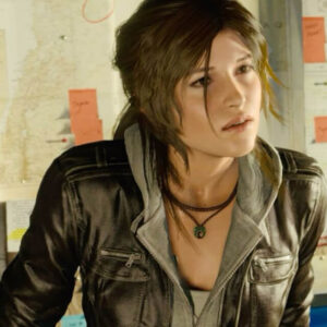 Lara Croft Rise of the Tomb Raider Leather Jacket
