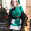 Last Christmas Emilia Clarke Green Elf Coat