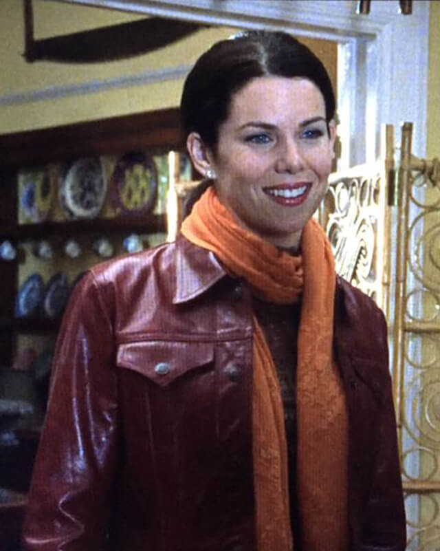 Gilmore Girls Lorelai Red Leather Jacket