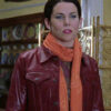 Gilmore Girls Lorelai Red Leather Jacket